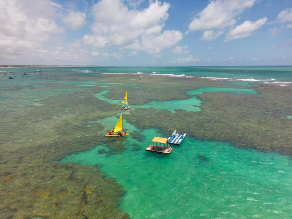 passeio em Porto de Galinhas